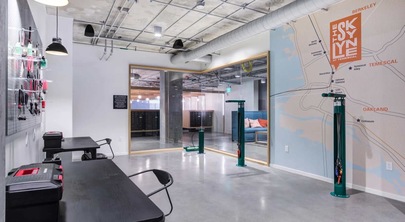 Bike repair room